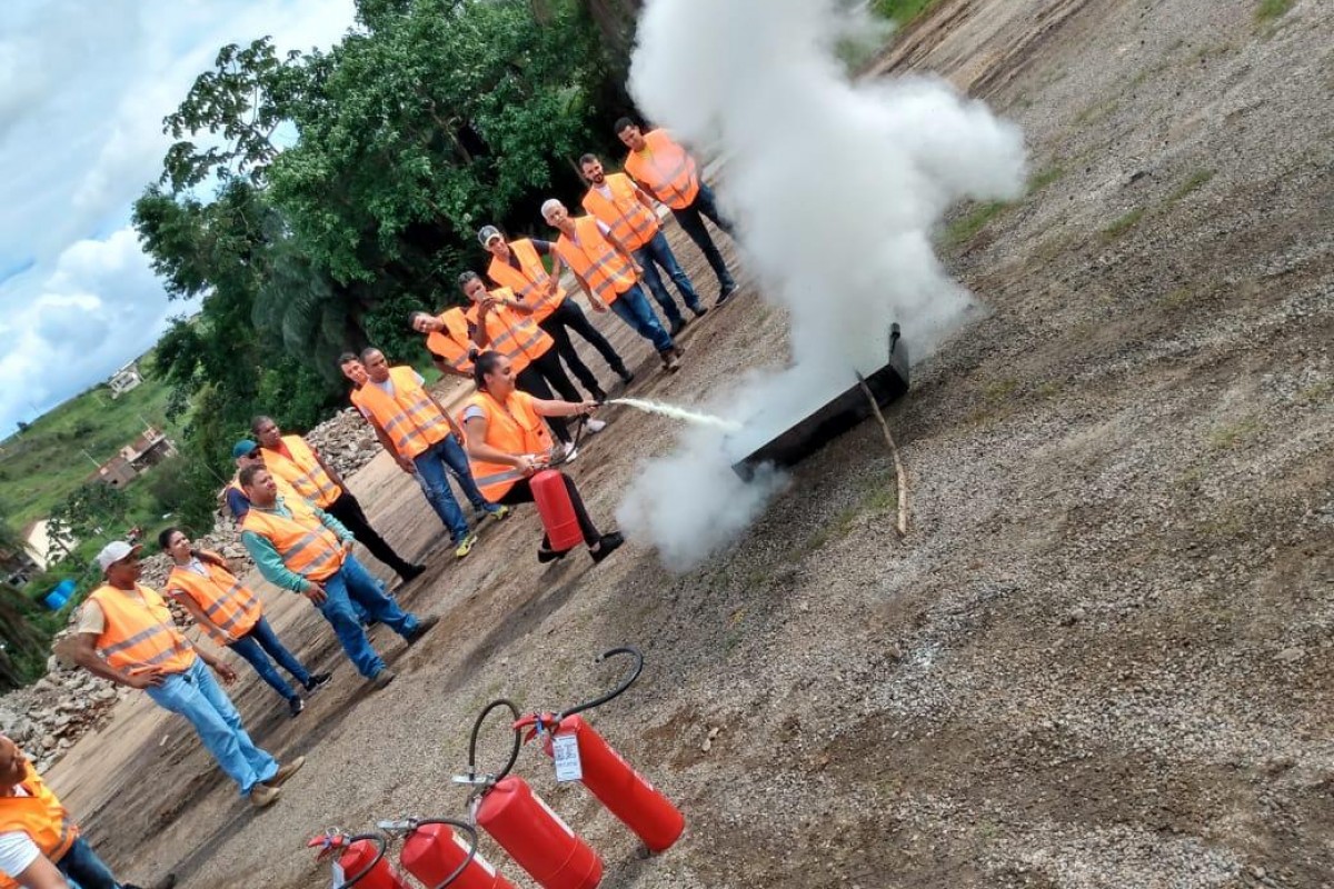 Treinamento da Brigada de Incêndio 